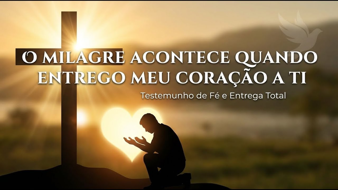 Milagre Acontece Quando Entrego Meu Coração a Ti