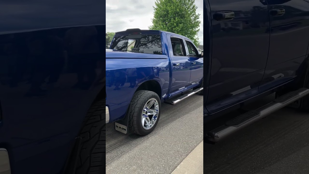 Supercharged Ram #dodge #supercharged #hemi #truck #shorts #fyp #trending #viral #blue #v8