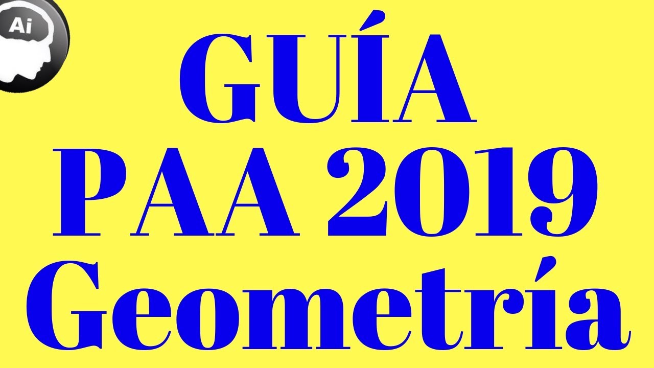 GUIA PAA 2019, geometría