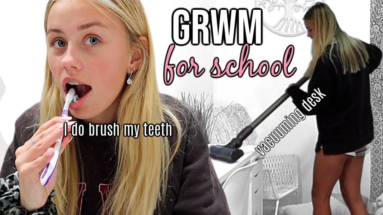GET READY WITH ME FOR SCHOOL - night routine, what's in my backpack?
