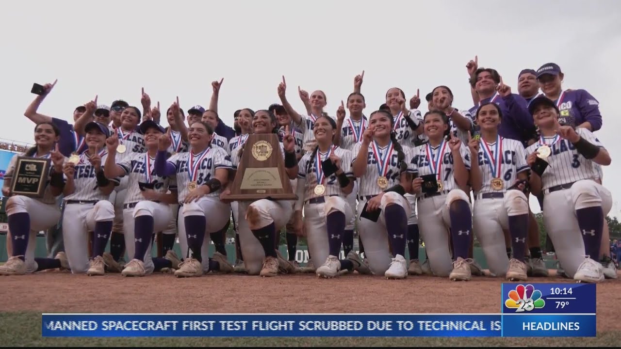 Weslaco stuns Waco Midway to win first-ever softball state title