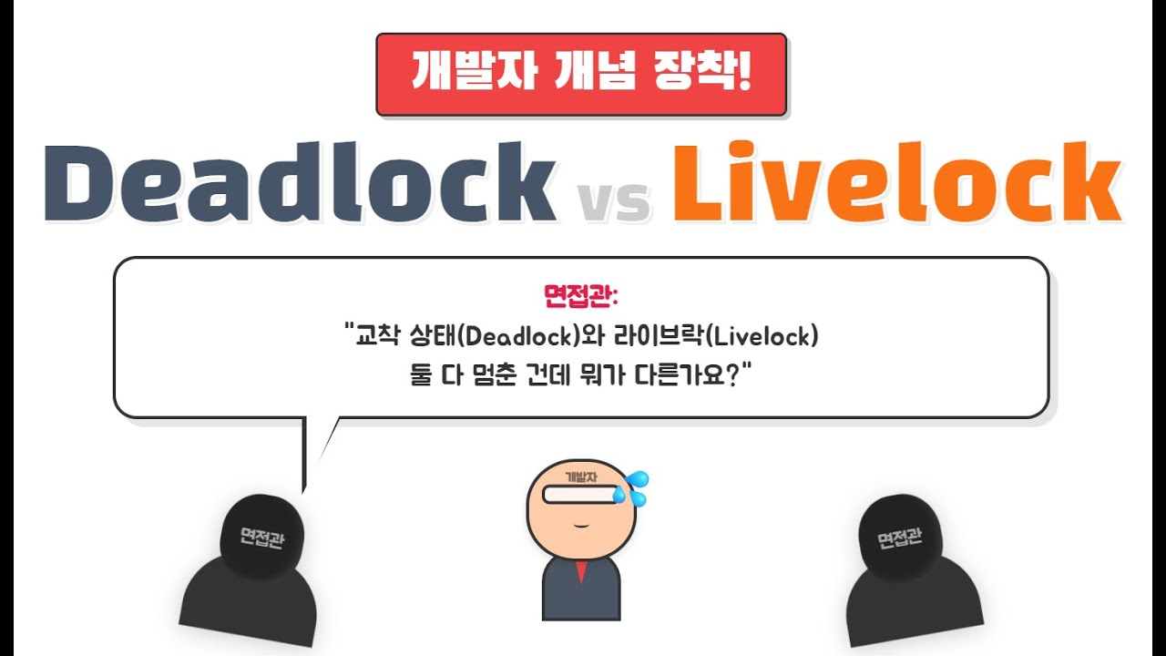 라이브 락(lock)! 들어 보셨나요? 락은 데드락만 있는게 압니다. #개발자개념장착