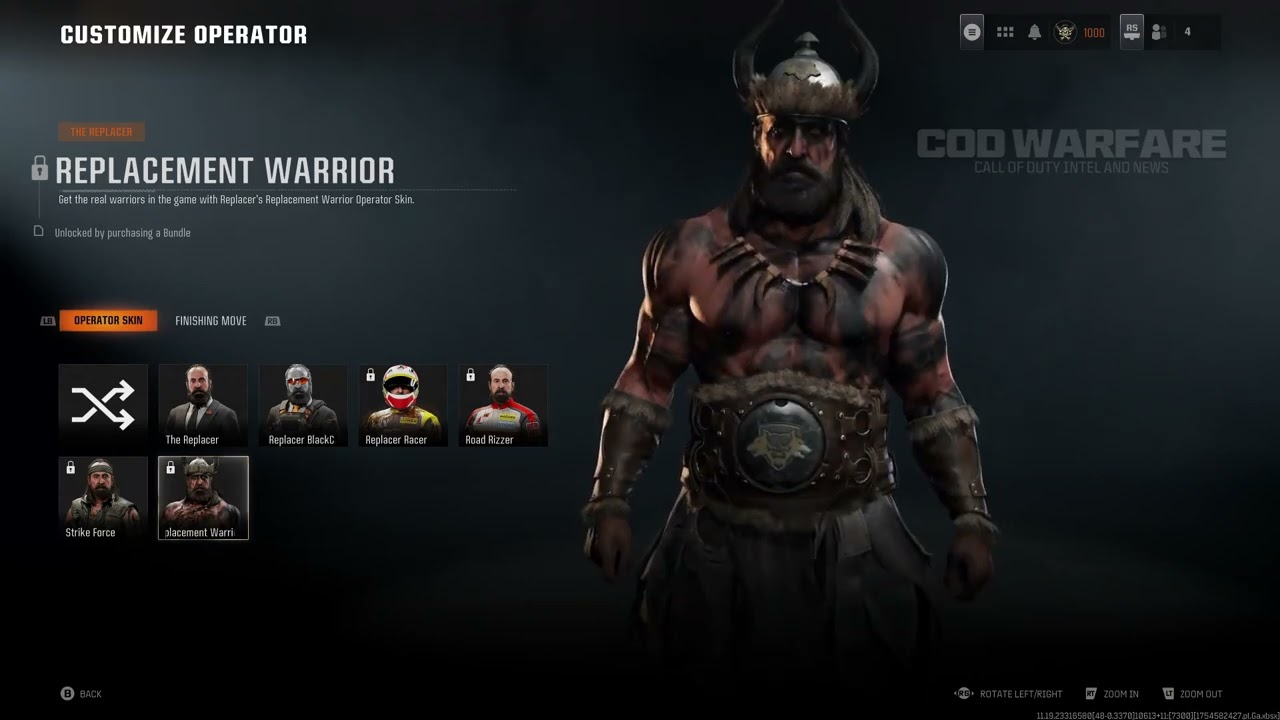 The Replacer New Operator Skins