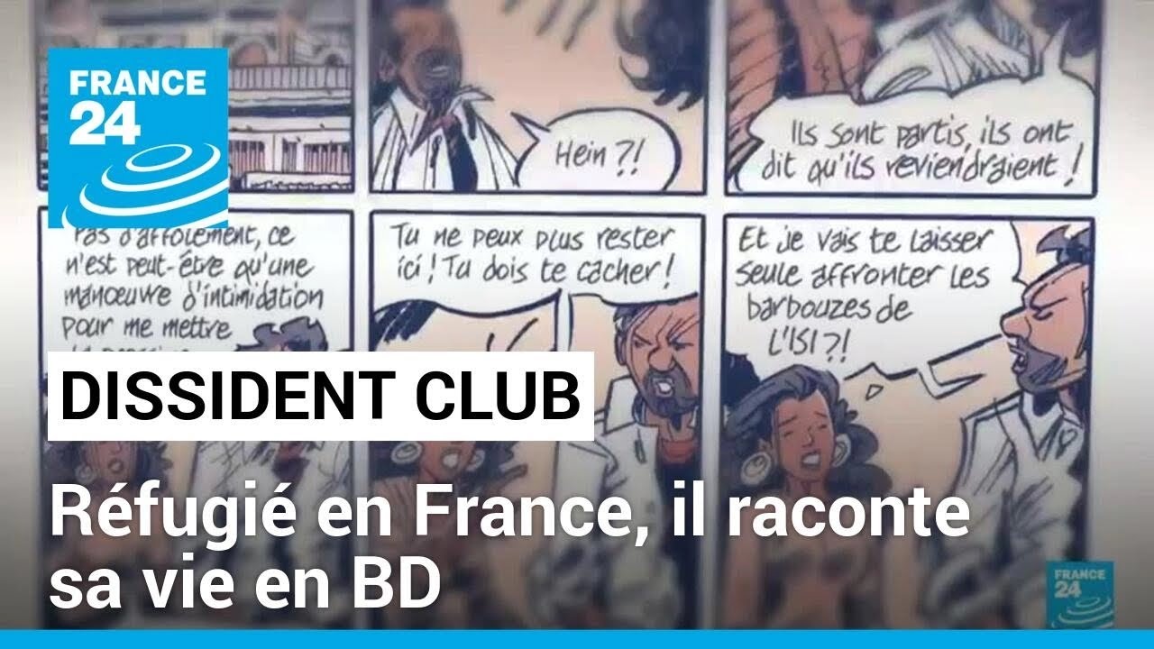 Journaliste menac&eacute; au Pakistan : r&eacute;fugi&eacute; en France Taha Siddiqui raconte sa vie en BD