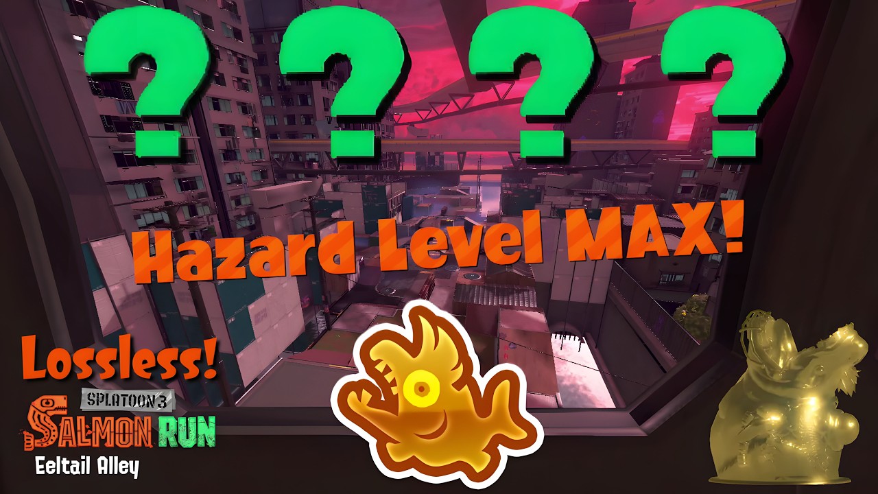 Splatoon 3 Salmon Run - Big Run - Lossless! - Max Hazard 40 to 999 - 03.13.26 - No Commentary