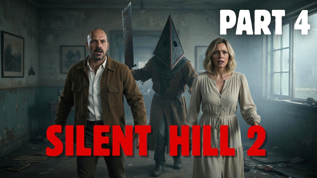 Ο PYRAMID HEAD ΜΑΣ ΚΥΝΗΓΑΕΙ . SILENT HILL 2 REMAKE .PART 4  (Greek Gameplay) LIVE