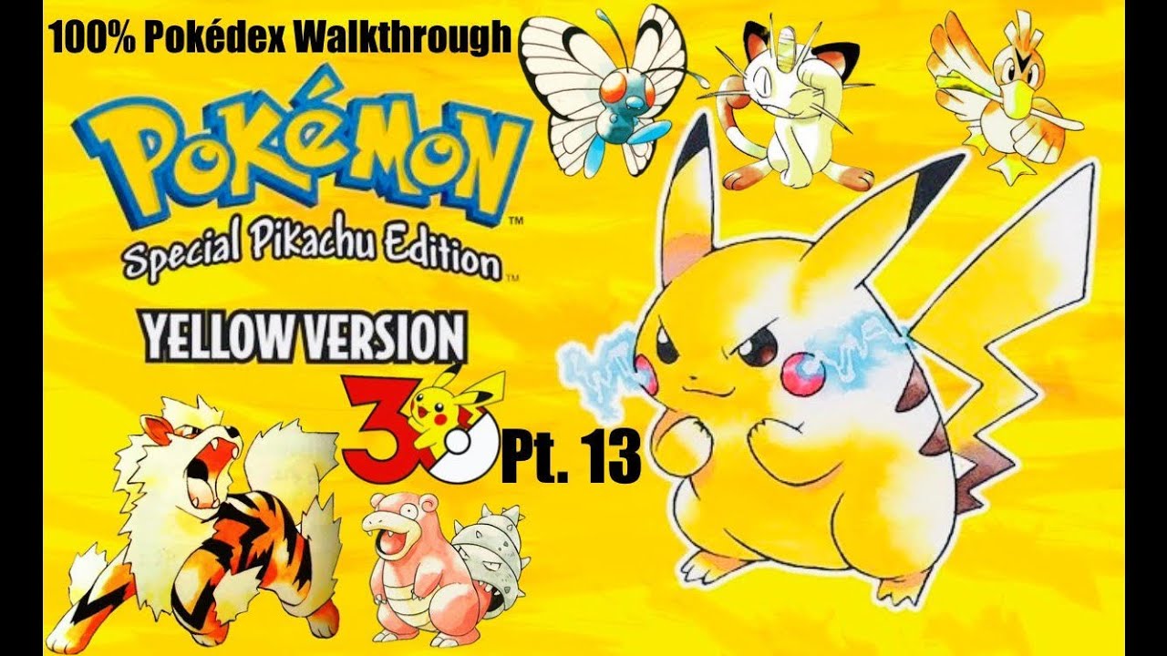 Pokémon Yellow | 100% Pokedex Walkthrough Pt. 13