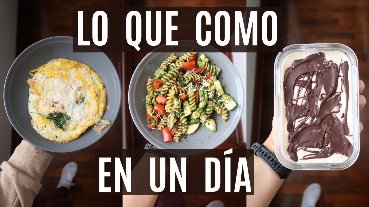 1500 CALORIAS | LO QUE COMO EN UN DIA | Michela Perleche