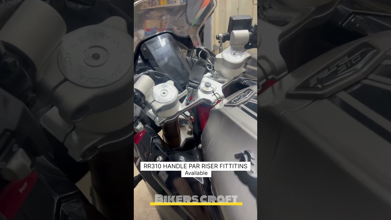 RR310 handle bar riser fittings