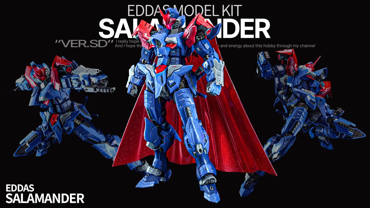 eddas salamander ASMR BUILD