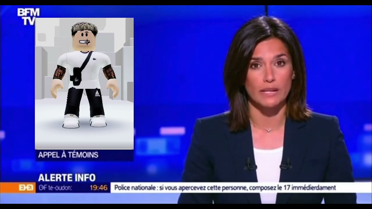Flash infos un criminel du monde de roblox est Recherché par la police 👮👮 