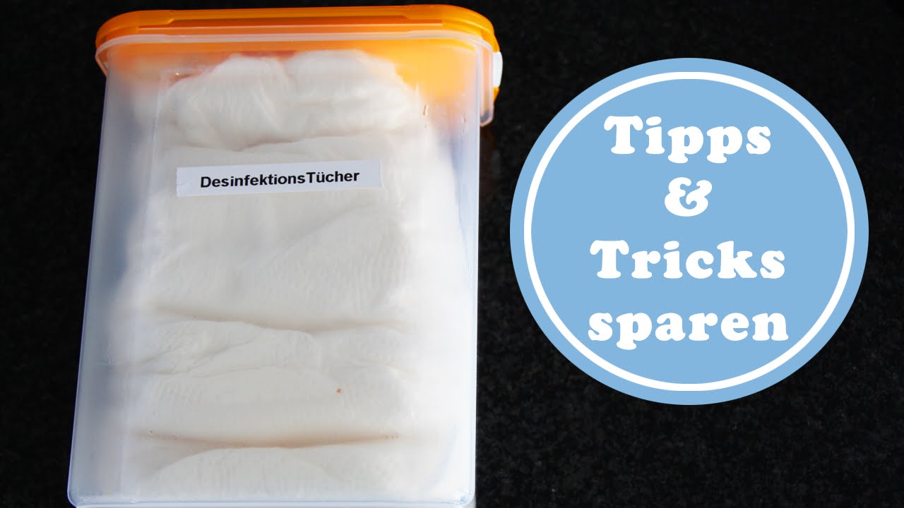 Desinfektionstücher selber machen | preiswert und effektiv | DIY