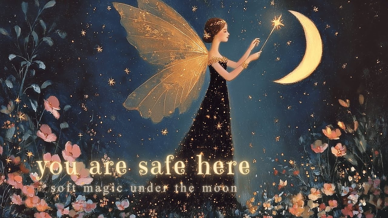 You Are Safe Here 🌙  Soft Magic Under the Moon | Deep Sleep Music & Fairy Calm | Princess Waltz