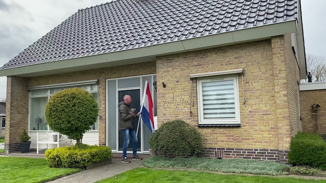 Grijpskerk Koningsdag Vlag hijsen 2021