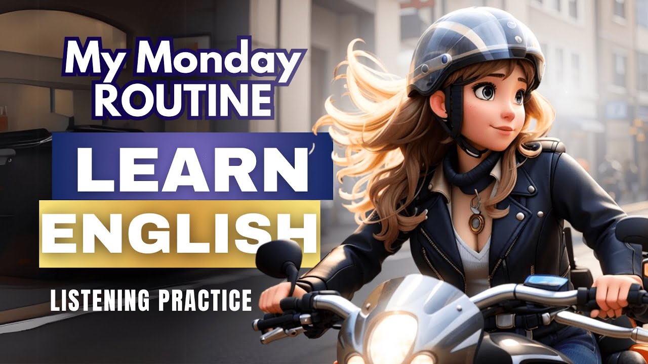 My Monday Routine | Improve your English | English Listening Skills - Expand Your Vocabulary