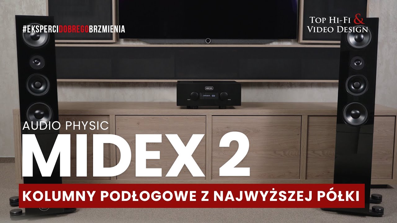 Audio Physic Midex 2 – recenzja kolumn podłogowych  | Top Hi-Fi