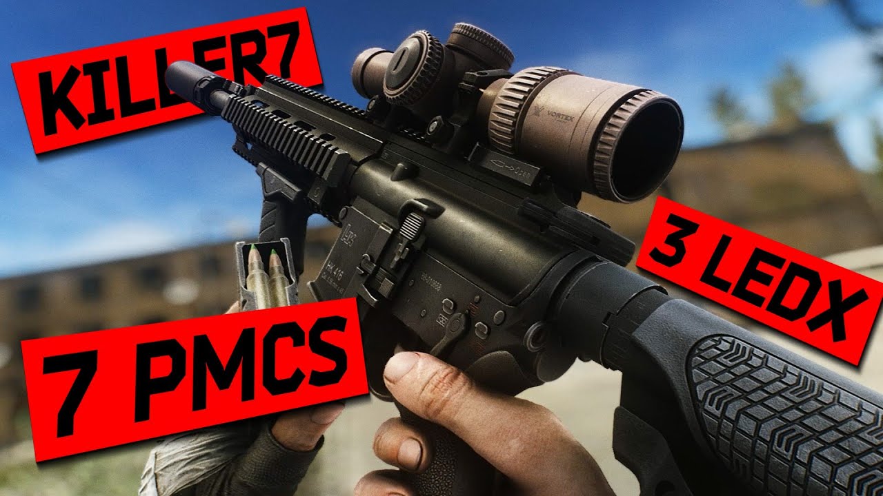 7 PMC Kills in 4mins & 3 LedX in 1 Raid - Escape from Tarkov