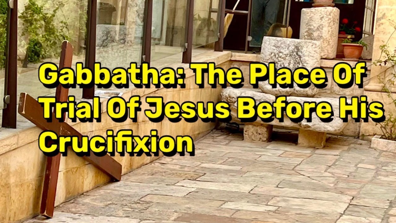 Gabbatha: The Place of Trial of Jesus Before His Crucifixion #sls  #jesus  #jerusalem