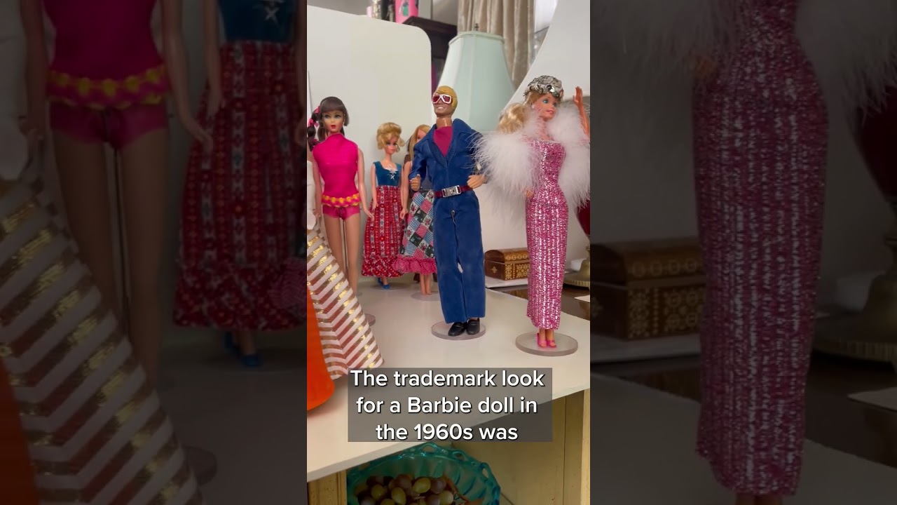 Look inside this former Barbie designers' doll collection #Shorts