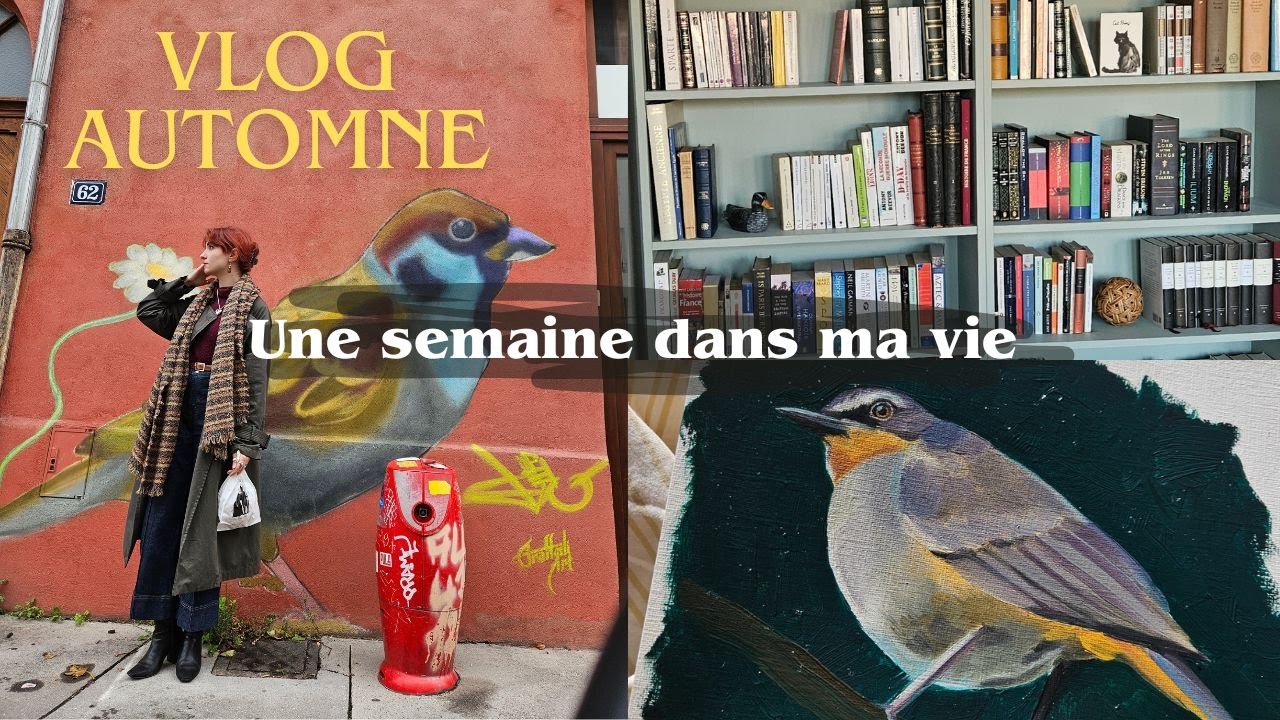 Elle me coupe les cheveux ✂️ Peinture, rangement livres et soupe butternut 🍁Vlog Cosy Automne