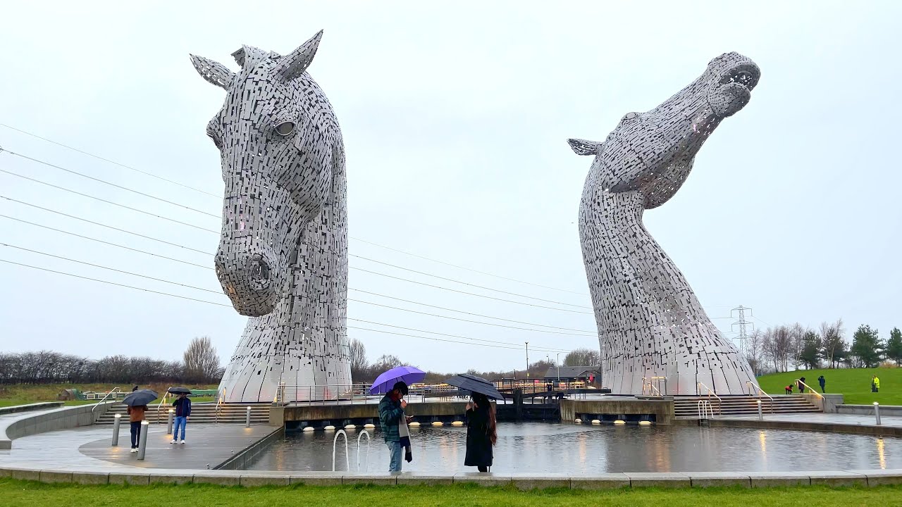 Amazing tour of Scottish Lowlands 2022 - The Kelpies, Loch Lomond, Stirling Castle, Culross Village