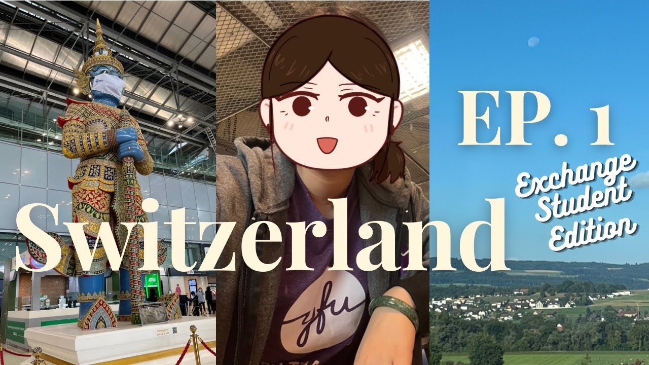 Exchange Student In Switzerland | EP. 1 Departure (CC: ENG)