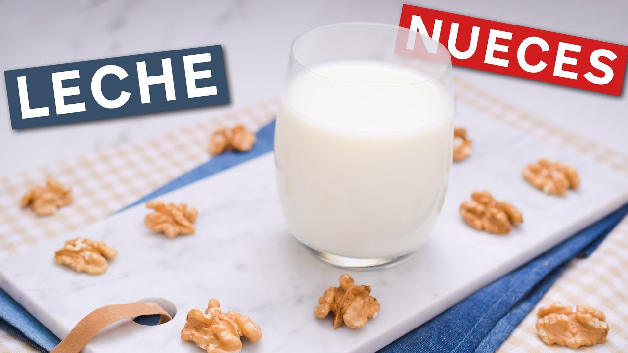 Como Preparar Leche de Nueces