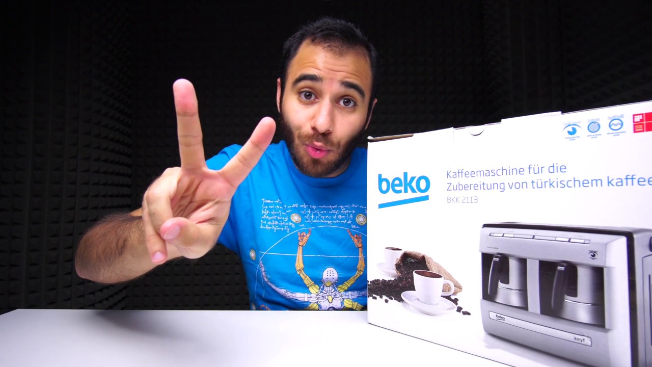 اعداد القهوة التركيه من بيكو   Beko Turkish coffee maker 2