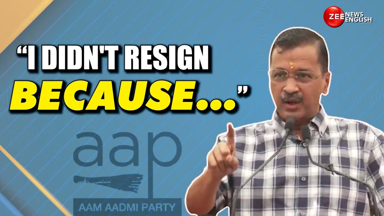 Arvind Kejriwal Reveals Why He didn't Resign As Delhi CM| Arvind Kejriwal Speech