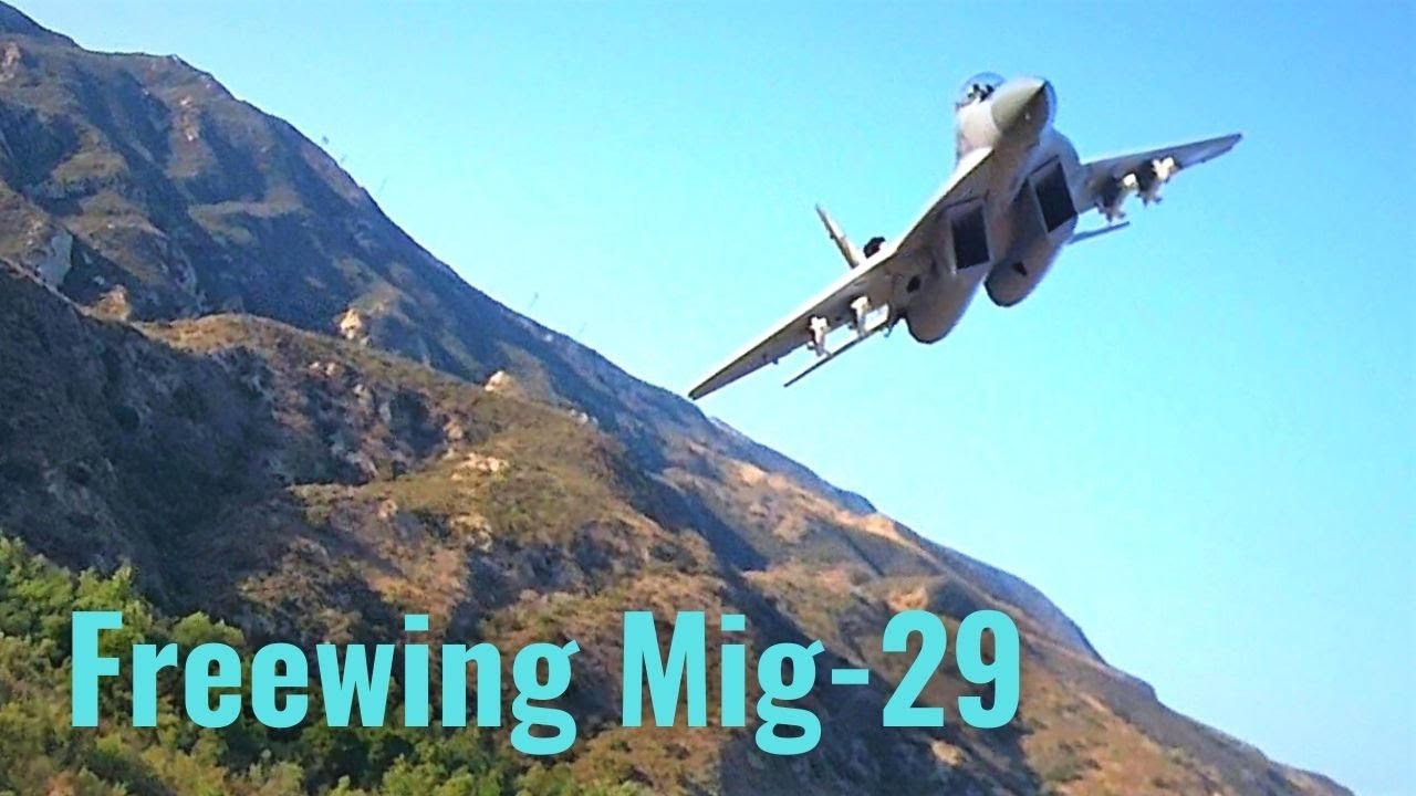 Freewing Mig-29 FPV High Altitude Tour