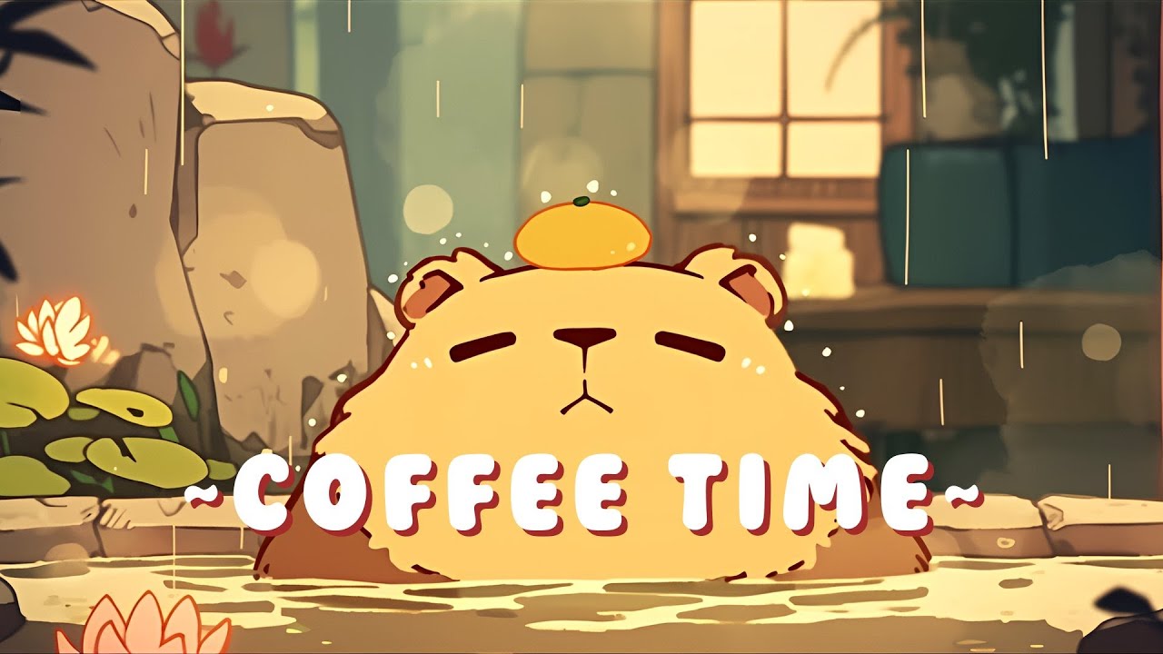 Capybara Lofi Radio | Relaxing Jazz Hop Collection 🦫 🌙 📖