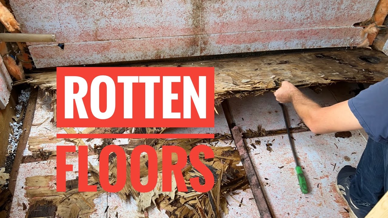 17’ Bigfoot - Vintage Fiberglass Trailer Restoration Part 3: Rotten Floors and Ceiling Resurrection!