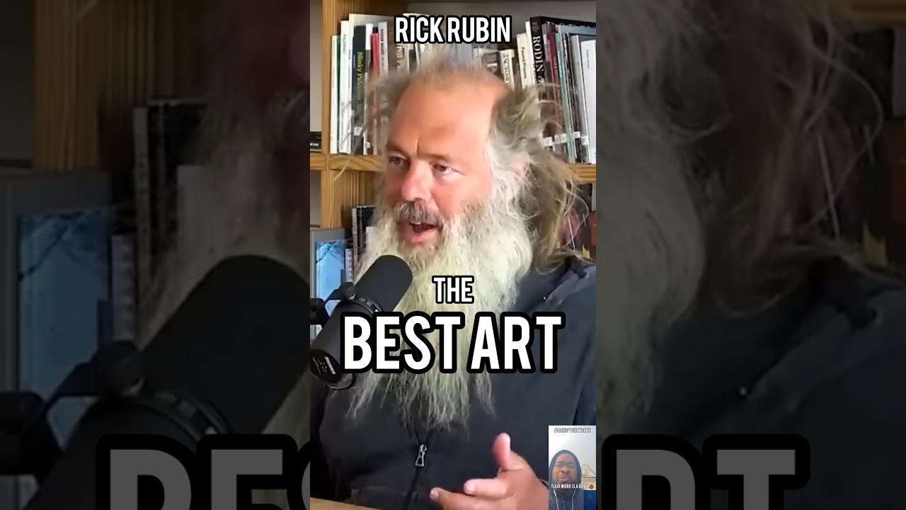 When you've made good art 👩🏾&zwj;🎨 Rick Rubin #bringyourworth