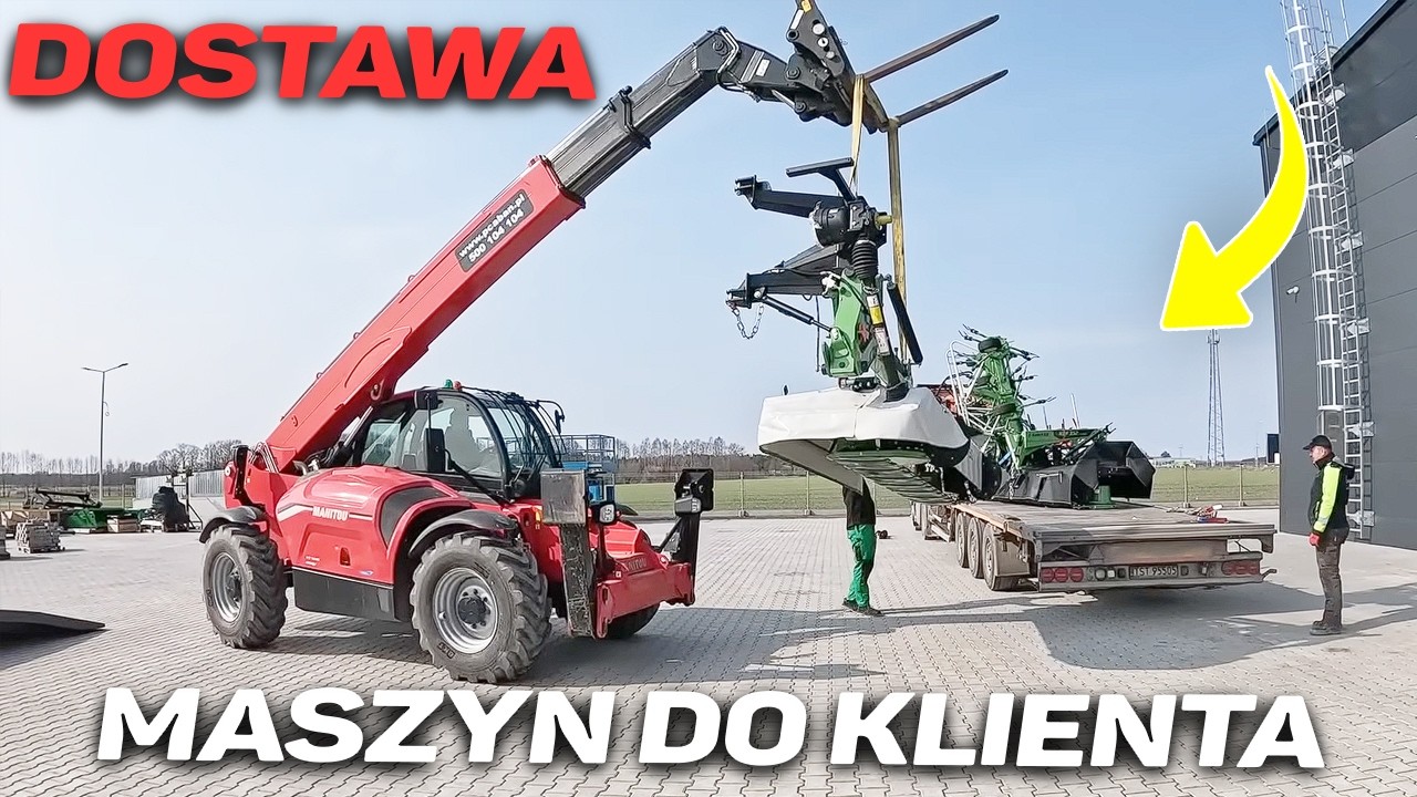 ZWARIOWANY DZIEŃ - DOSTAWA MASZYN DO WESOŁEGO GOSPODARZA 