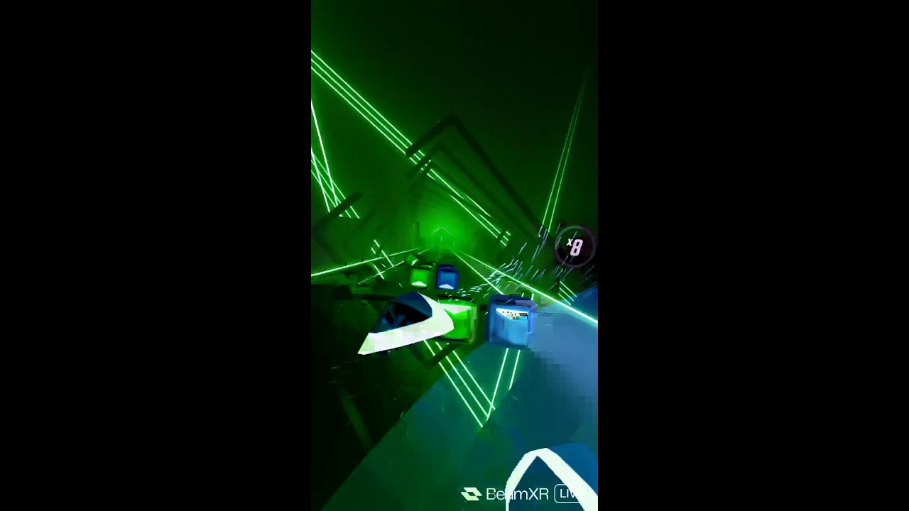 Playing Beat Saber Live!
