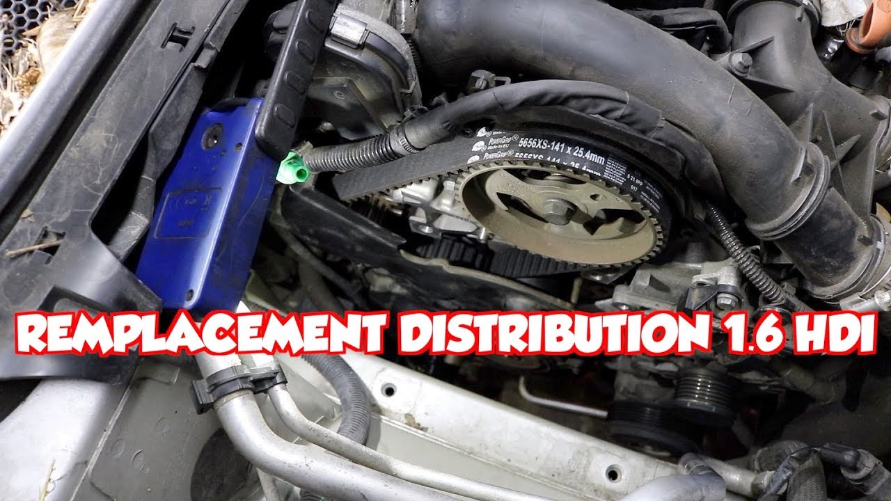 TUTO#13 COMMENT REMPLACER LA DISTRIBUTION 1.6 HDI