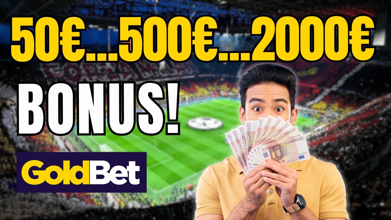 Come ottenere 2.550 euro su GOLDBET | Guida BONUS benvenuto scommesse 💰🚀