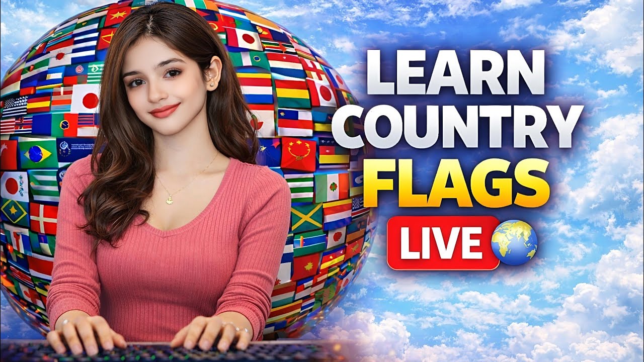 Explore World Flags Live 04 03 2026 | Interactive Geography Stream 🔥