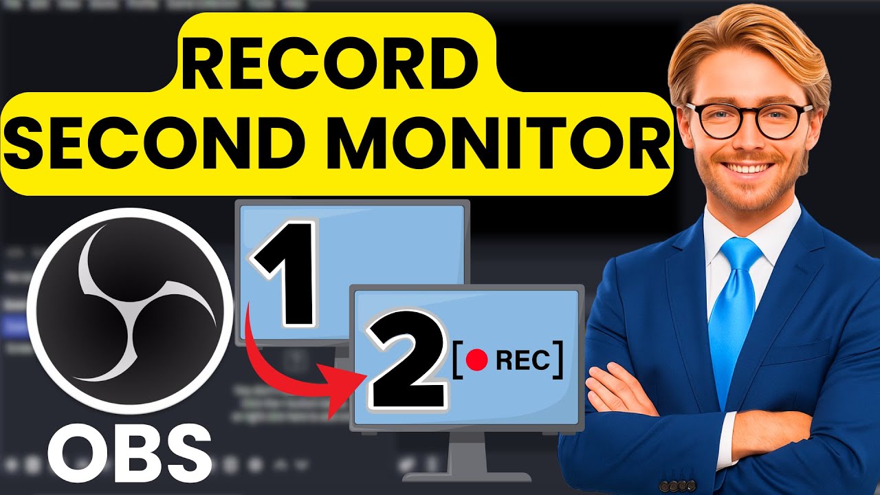 OBS Studio DUAL MONITOR Setup Made Easy