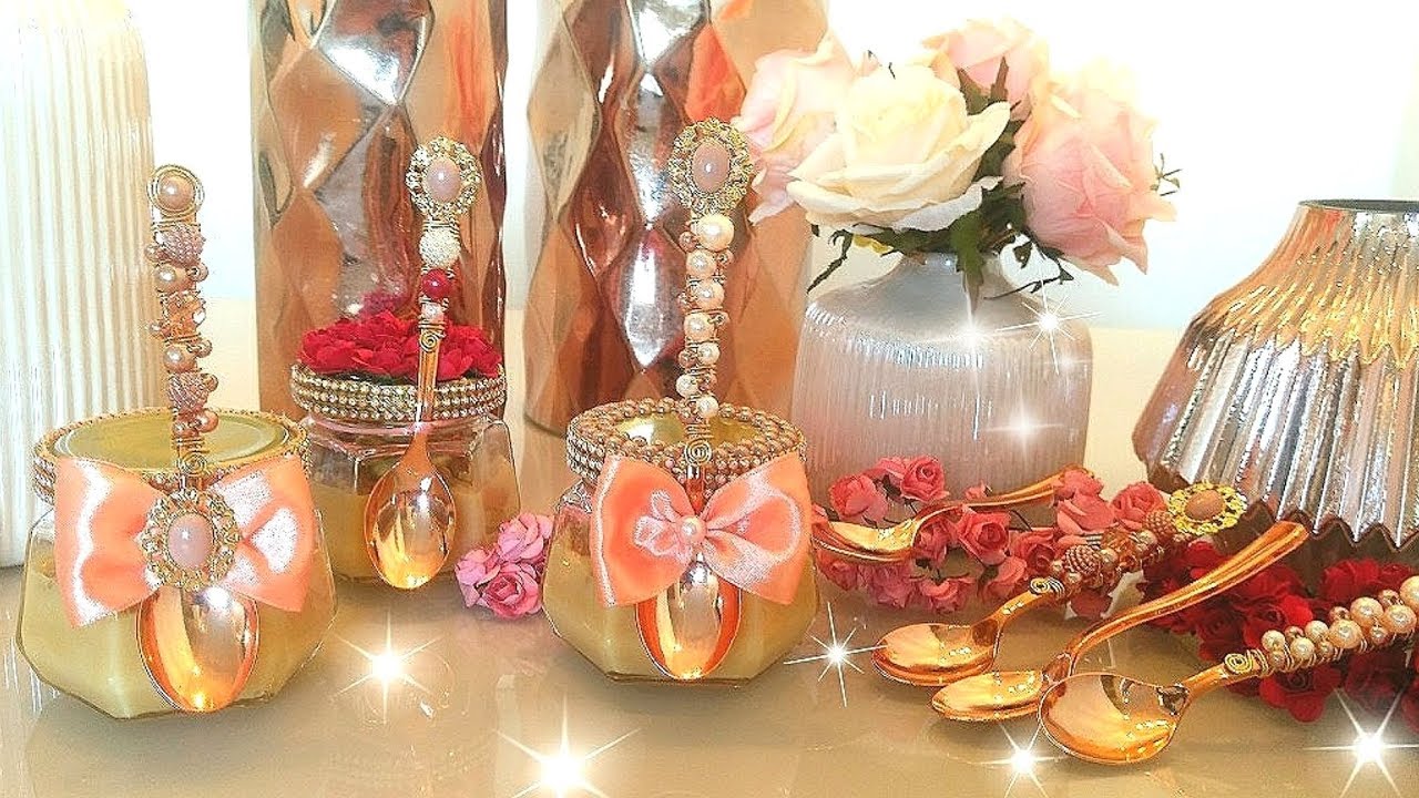 DIY DECORAÇÃO ROSE GOLD MASSALA - LEMBRANÇA DE LUXO COM MENOS DE R$10,00