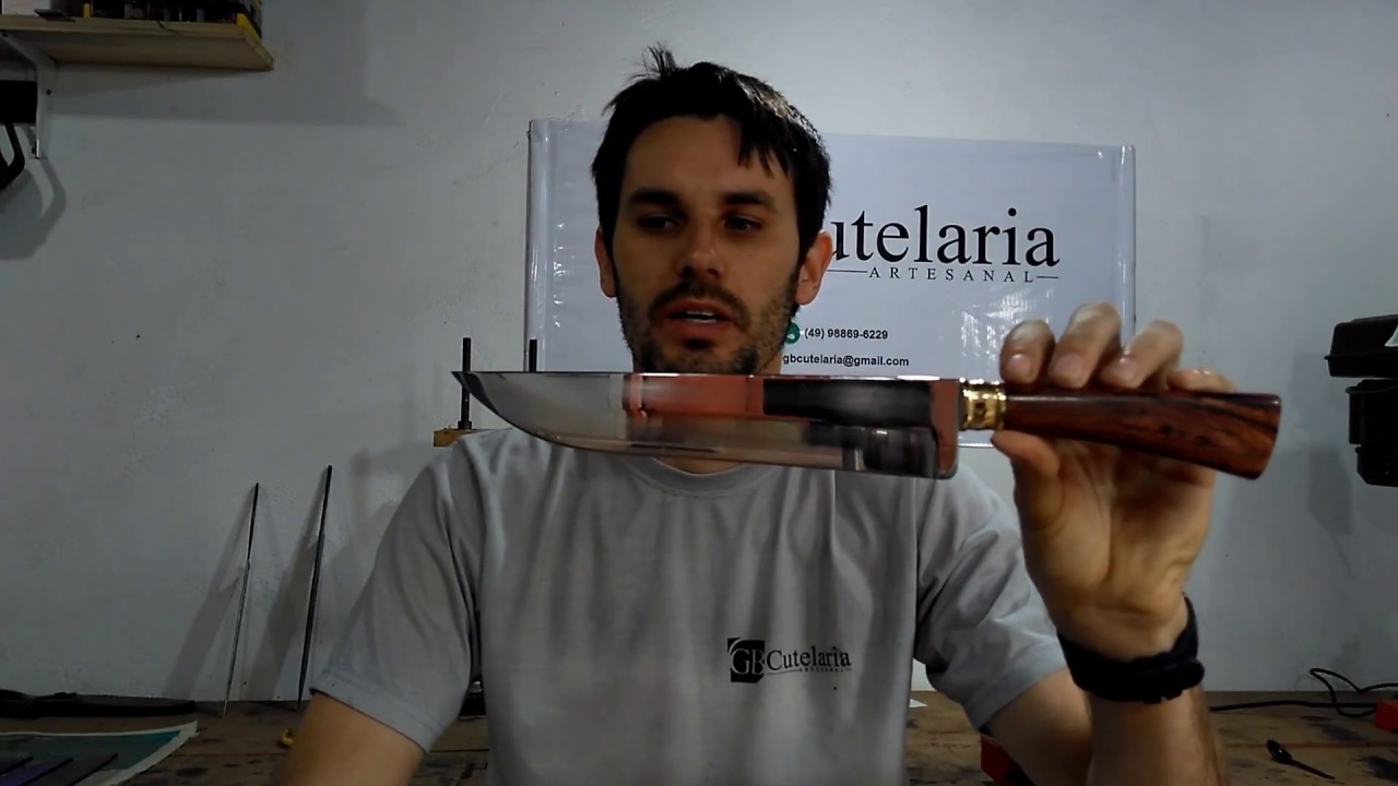 Faca por desbaste. Parte 04 FINAL
