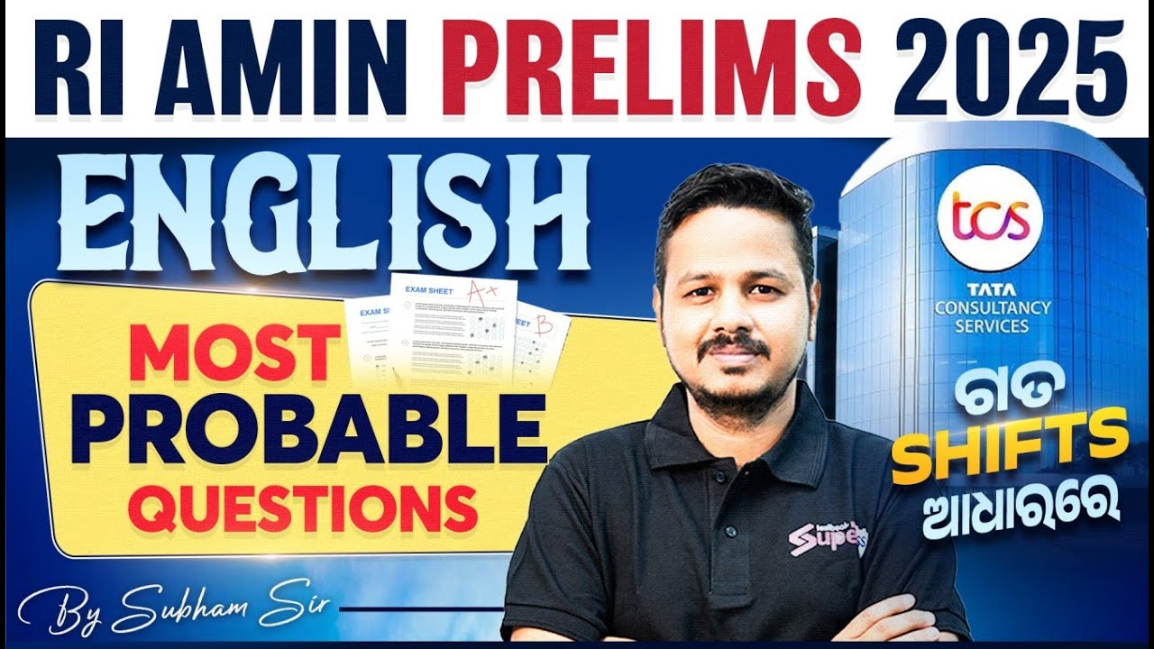 RI Exam Analysis Today (18th October 2025 ) | RI AMIN English Memory-Based Questions