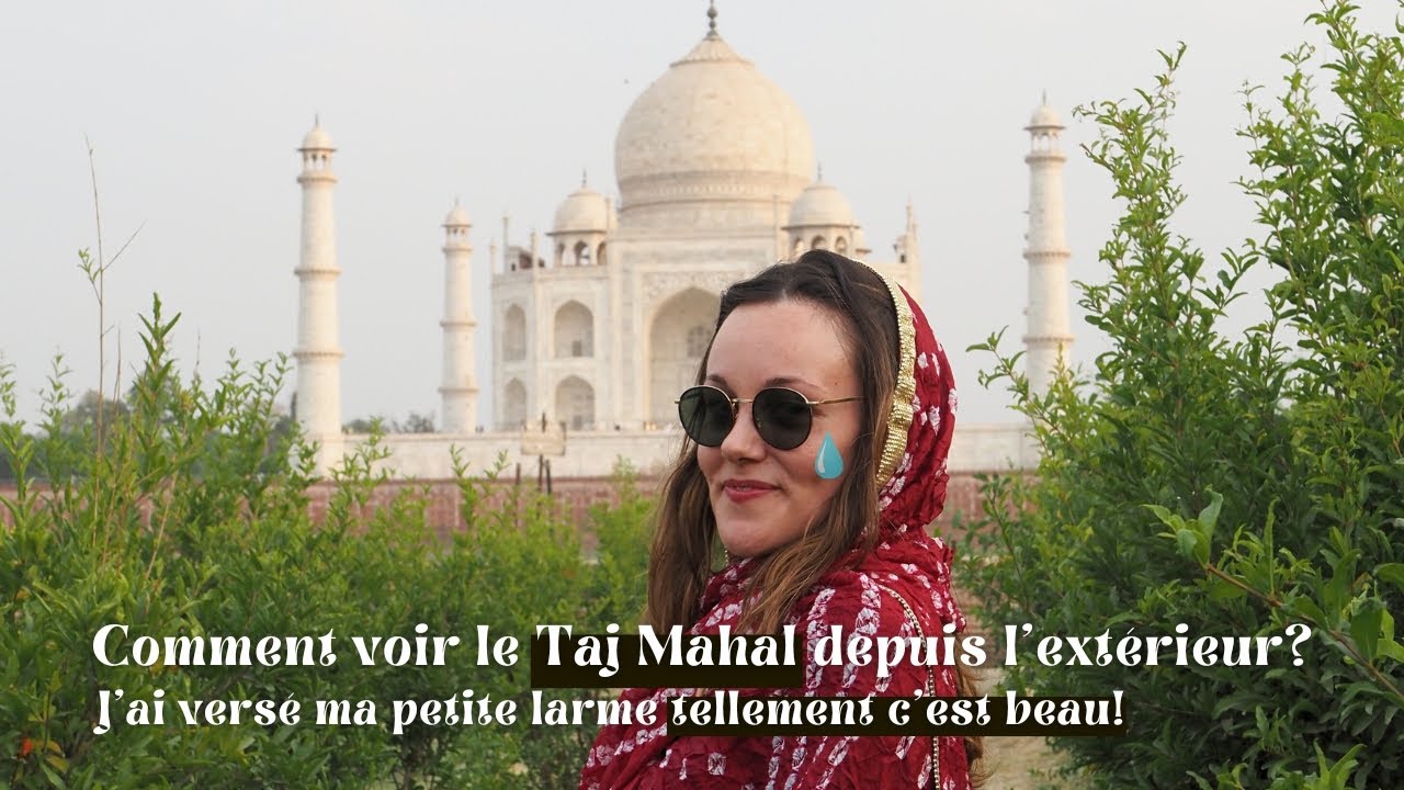 TRAIN de JAIPUR à AGRA & Meilleur point de vue sur le TAJ MAHAL 😮 Voyage en Inde au Rajasthan 🇮🇳