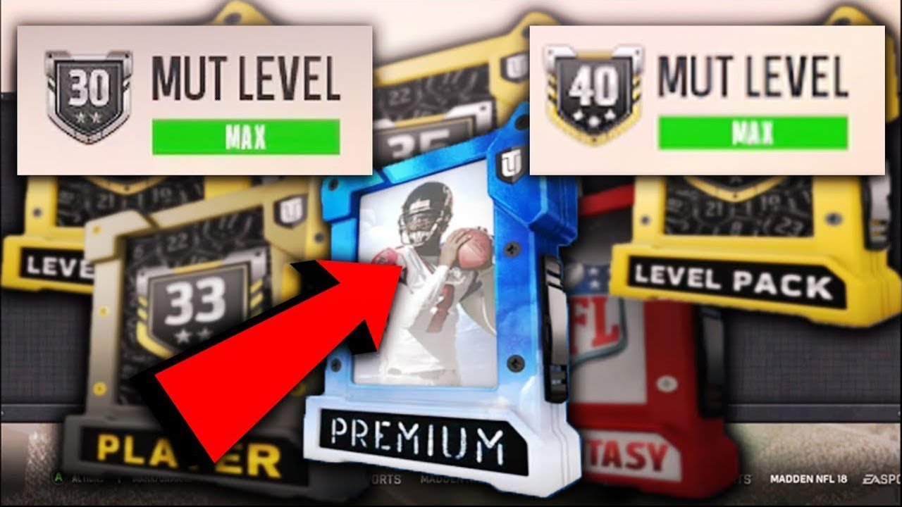 FULL LEGEND PACK OPENING!! MUT 18  LEVEL 30-40 PACK OPENING!! | MADDEN 18 ULTIMATE TEAM
