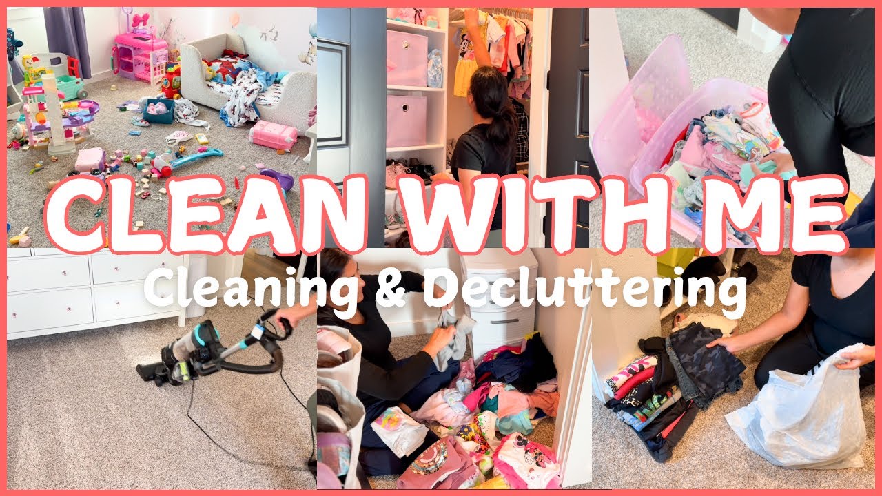 CLEAN WITH ME | CLEANING & DECLUTTERING