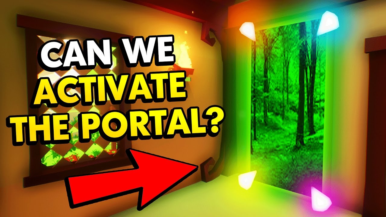 CAN THE CRYSTALS ACTIVATE THE PORTAL IN MY BLACKSMITH SHOP?! (My Little Blacksmith Shop Gameplay)