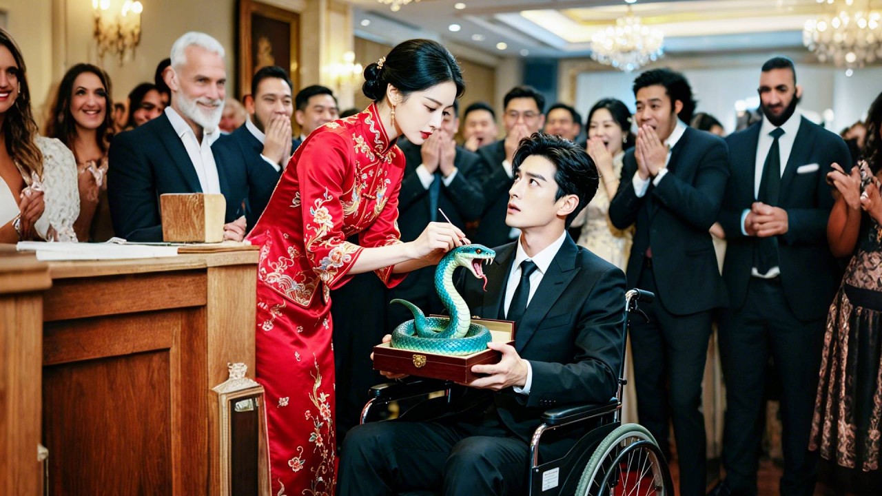 Strange disabled tycoon tried to scare off his rural bride, but her action stunned all