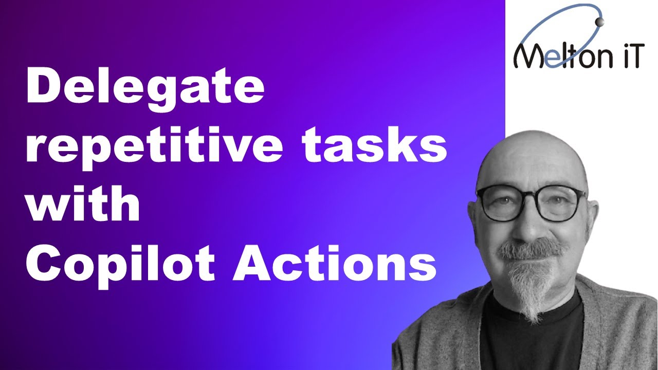 Delegate repetitive tasks with Copilot Actions