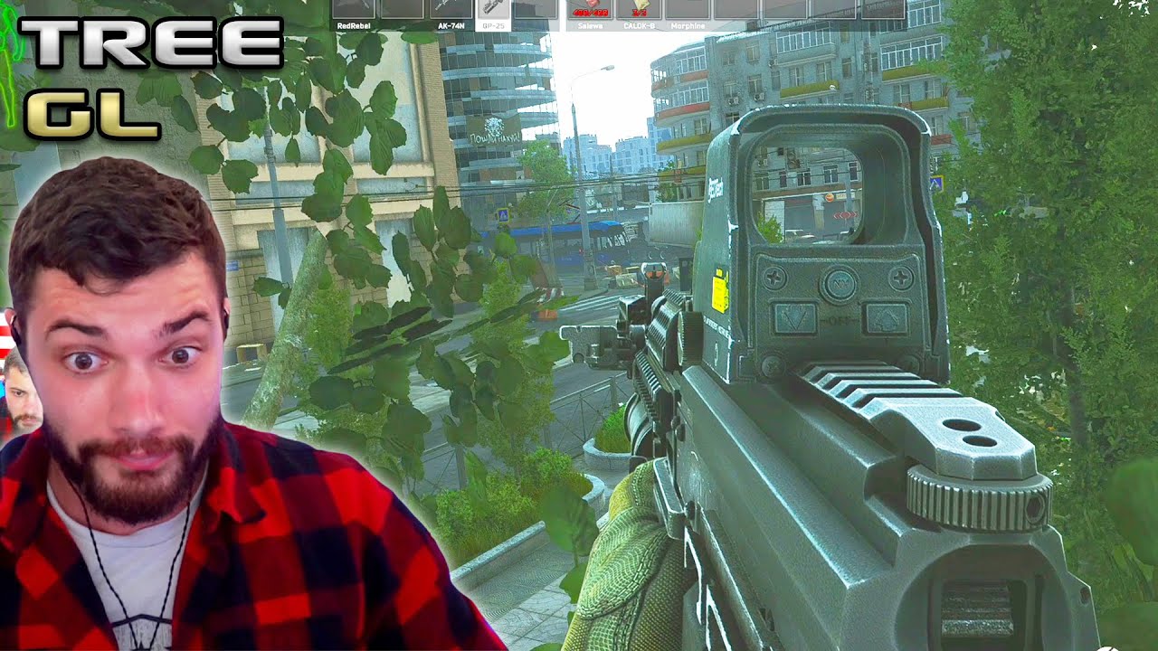 CAMPING IN A TREE WITH A GRENADE LAUNCHER - Full Raid - Escape From Tarkov