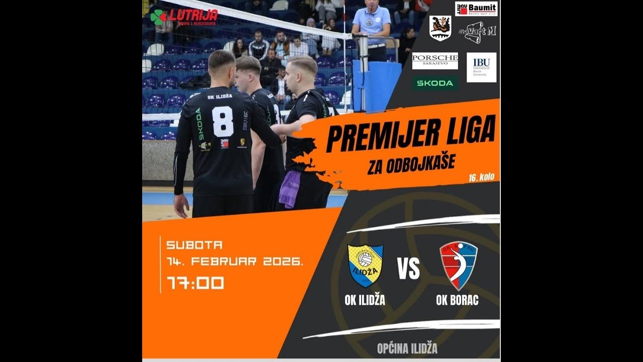 OK ILIDŽA vs OK BORAC BANJA LUKA - 14/02/2026